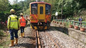 台鐵「嶺腳=菁桐」驚傳事故（圖／翻攝畫面）