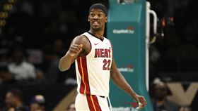 ▲熱火「士官長」巴特勒（Jimmy Butler）因家人去世，暫時向球隊請假。（圖／美聯社／達志影像）