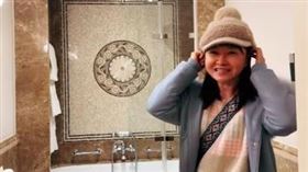 黃大米分享在路上碰到粉絲，其團費比較低外，參觀其飯店房間大而豪華又有浴缸，更鄰市中心。（圖／黃大米授權提供）