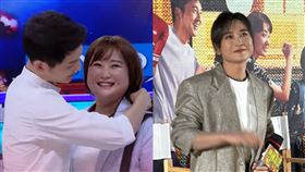 ▲賈玲，宋仲基。（圖／翻攝自YouTube-湖南國際頻道）