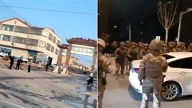 網傳中國山東日照市莒縣洛河鎮宅科村在初一發生重大槍擊案。