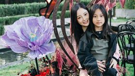 李小璐和女兒甜馨。（圖／翻攝微博）