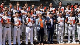 統一獅隊大年初五舉辦開訓典禮。（圖／記者蔡厚瑄攝影）