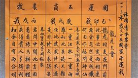 ▲彰化社頭清水岩寺14日抽出「國運籤」、「工商籤」、「農牧籤」。（圖／翻攝自清水岩寺臉書）

