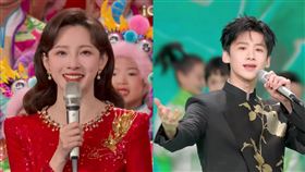 《春晚》主持人之一馬凡舒被爆取關白敬亭。（圖／翻攝微博）