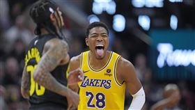 ▲八村壘生涯新高36分，補上因傷缺陣的詹姆士的得分空缺。（圖／美聯社／達志影像）