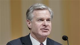 FBI局長瑞伊（Christopher Wray）。（圖／美聯社／達志影像）