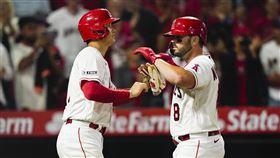 ▲大谷翔平前隊友穆斯塔卡斯（Mike Moustakas）小聯盟約轉戰白襪。（圖／美聯社／達志影像）