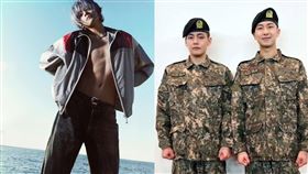 ▲BTS（防彈少年團）成員V（金泰亨）。（圖／翻攝自X，IG）