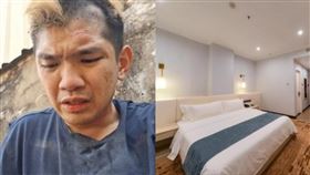 晚安小雞,阿鬧,飯店,Legend Hotel and Resort。（圖／翻攝自晚安小雞臉書、agoda）