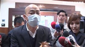 立法院長韓國瑜進立法院。(圖/記者陳怡潔攝影)
