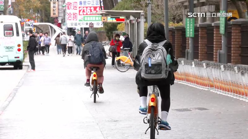 獨／台大校外騎單車險撞人！工程師遭鎖脖