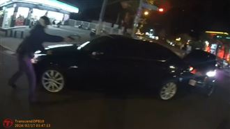 新／台中通緝犯撞警逃逸　員警腳骨折送醫