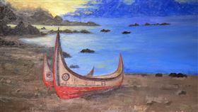 生技創辦人變身畫家林秀霞再度展出油畫創作（業配勿用）