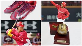 ▲味全龍響應頂新和德文教基金會做公益，拍賣球員實戰球具。（圖／味全龍球團提供）