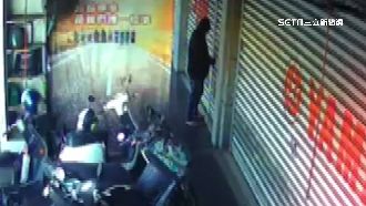 賊偷機車行遇老闆突返家　淡定對看說你好