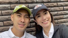 毛加恩與老婆Tiffany（羅雯）。（翻攝自IG