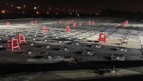 南投燈會無人機展演(翻攝畫面)