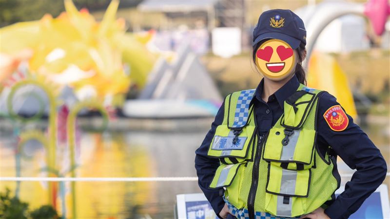 台中燈會「女警」神似秀賢　網暴動敲碗IG