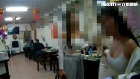 台中西屯黎明路宏佳火雞肉飯打架，警方出動快打。(圖/翻攝畫面)