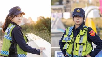 警花「秀賢」神到了！4千人暈：人比燈香