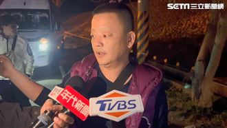 網紅「肥大叔」員旅遇劫！遭逆向貨車撞上