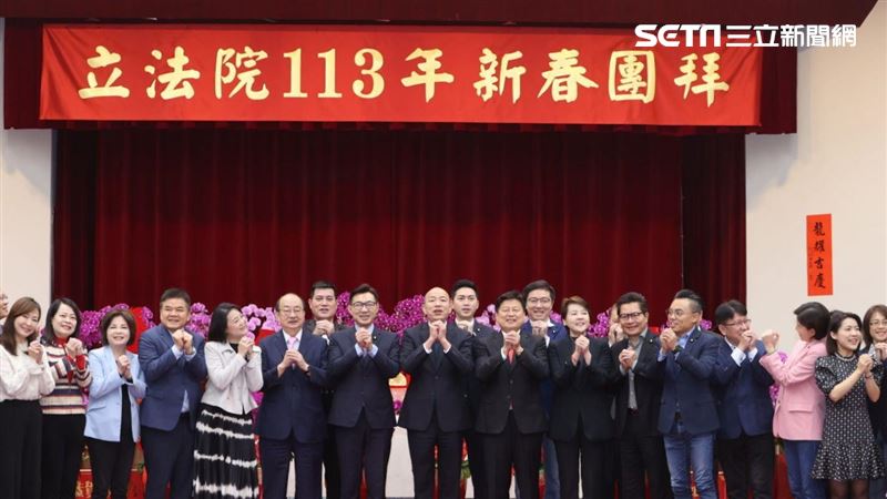 立法院新春團拜　柯建銘曝新春三願