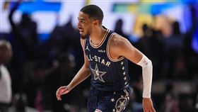 ▲溜馬球星哈利柏頓（Tyrese Haliburton）明星賽連續投進5顆三分球。（圖／美聯社／達志影像）
