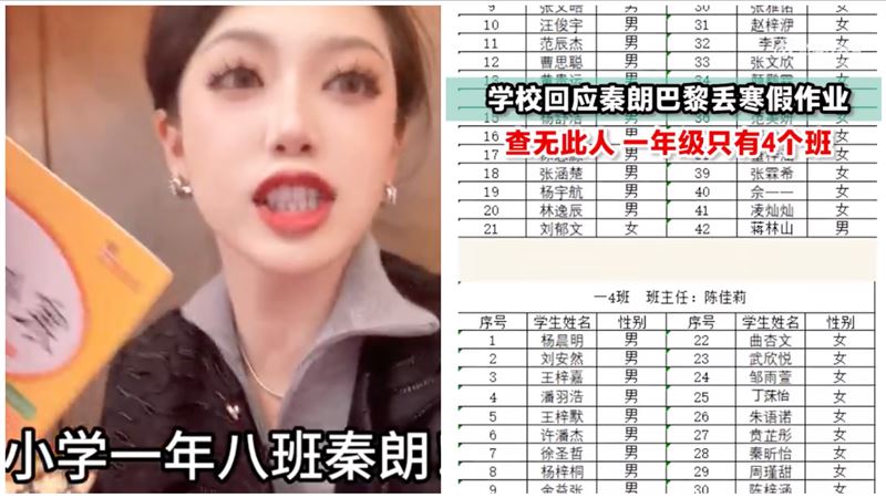 網紅巴黎撿回「空白寒假作業」真相大反轉