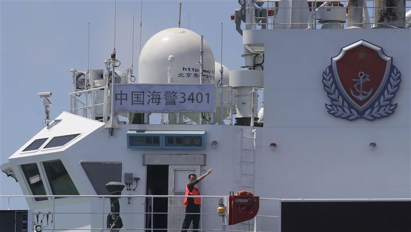 中國稱常態巡查　派4船艦出沒廈金水域