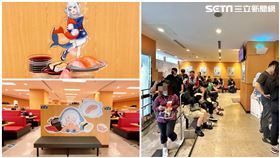 台灣壽司郎，壽司郎×Gawr Gura，壽司郎台北中華路店，記者劉沛妘攝影