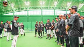 統一獅隊20日將與日本獨盟高知鬥犬交手。（圖／統一獅提供）