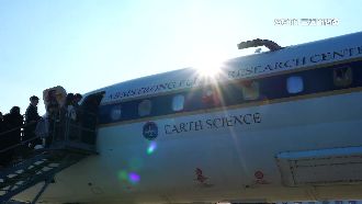 獨／NASA DC-8飛台灣　三立獨家登機