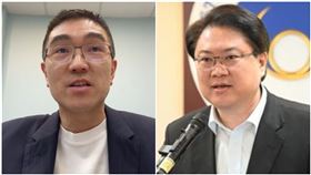 謝國樑,林右昌（圖／翻攝自謝國樑臉書、內政部提供）