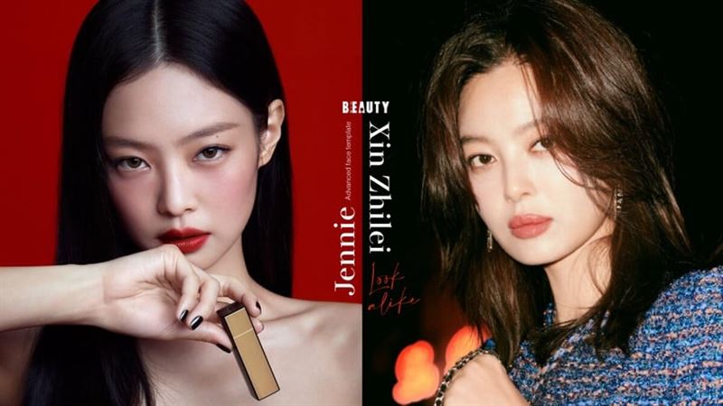 Jennie、辛芷蕾鯰魚相的「高級臉」範本