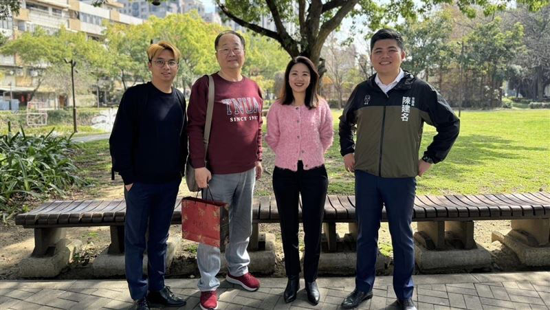 錢康明回新竹市！合影「綠營3人」身份曝