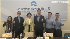 安倉營造（5548）今舉行媒體茶敘。（圖／記者王翊綺攝影）