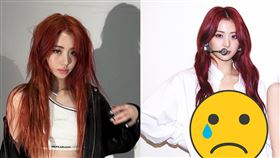 ▲LE SSERAFIM，許允真。（圖／翻攝自許允真IG，X）