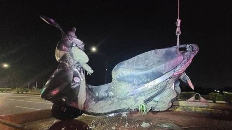 台南官田男騎士　遭擊落農田釀1傷