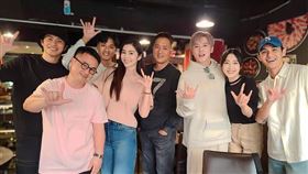 ▲《我的自由年代》任容萱，李國毅，姚淳耀、孫其君、李嘉文（地球）、陸正希。（圖／翻攝自IG）