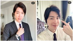 ▲最美檢察官，新北地檢署檢察官「樂樂」陳漢章，難得曝光久違的男裝照。（圖／翻攝自官方IG）