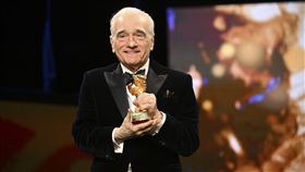 馬丁史柯西斯獲得74屆柏林影展終身成就獎。（圖／美聯社／達志影像）