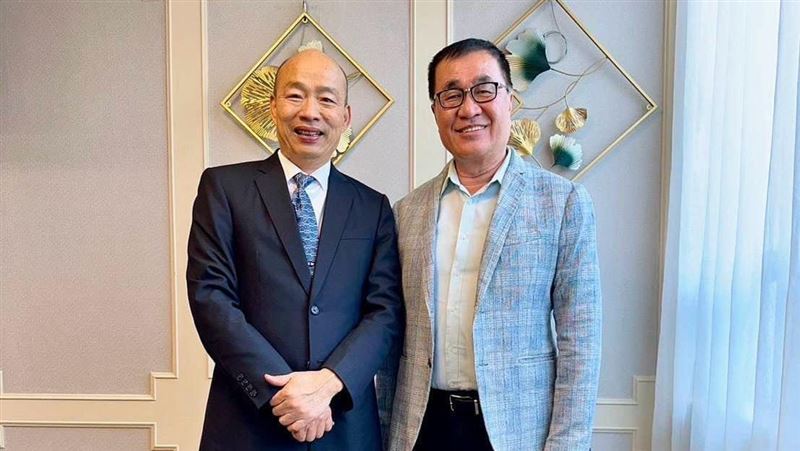 韓國瑜突曬和李四川合照…5字看清2人交情