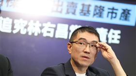 謝國樑說明基隆東岸商場爭議（2）基隆市東岸商場產權引起爭議，基隆市長謝國樑（圖）21日上午在國民黨中央黨部出席記者會說明，謝國樑說，2022年參選基隆市長時，他也是在中央黨部開記者會，針對民進黨的「洗錢案」指控進行說明，現在的情況就如同當年，規模與節奏令人熟悉。中央社記者謝佳璋攝  113年2月21日