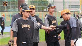 統一獅確定將能在22日中午與韓華鷹B隊進行交流賽。（圖／統一獅球團提供）