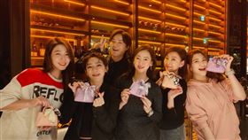 翁虹,方馨,王彩樺,許富凱,白家綺,樓心潼。（翻攝自臉書