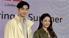 謝欣穎、章廣辰。（記者洪素津攝影