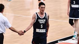 ▲亞洲盃資格賽，台灣隊劉錚上半場攻下14分。（圖／記者劉彥池攝影）