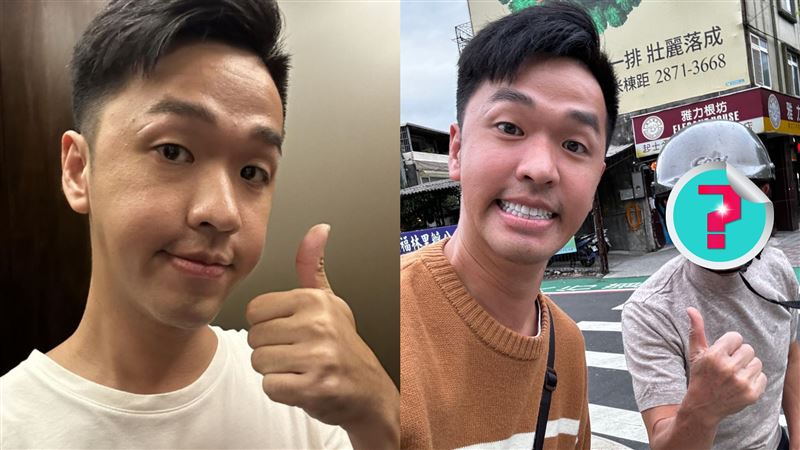 香蕉路上被稱讚　騎士一脫口罩是大咖前輩