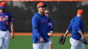 ▲千賀滉大肩膀拉傷，將無限期停機。（圖／路透社／達志影像）